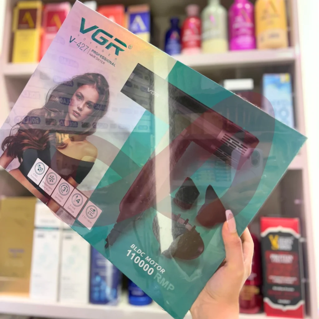 خرید سشوار وی جی آر مدل VGR-427 اصل - فروشگاه بانوان